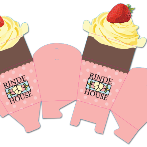 Rinde House Cupcake Box
