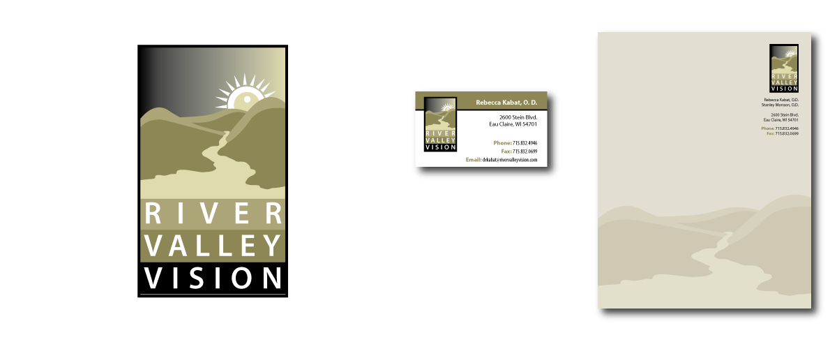 River Valley Vision Logo and Business Package